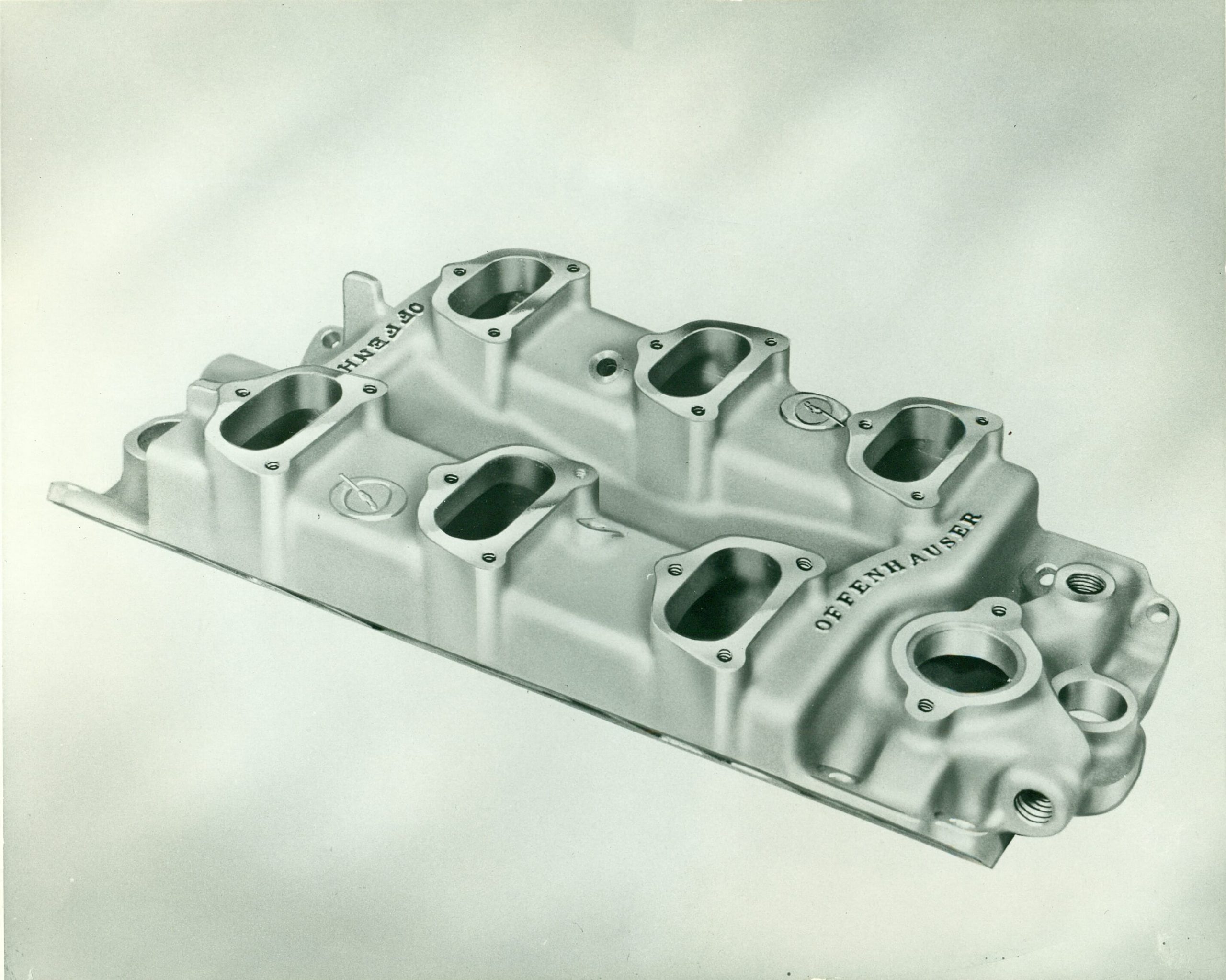 Offenhauser Chevy 6 Carb Manifold